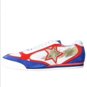 Just Cavalli Leather Canvas Fashion Sneakers Shoes